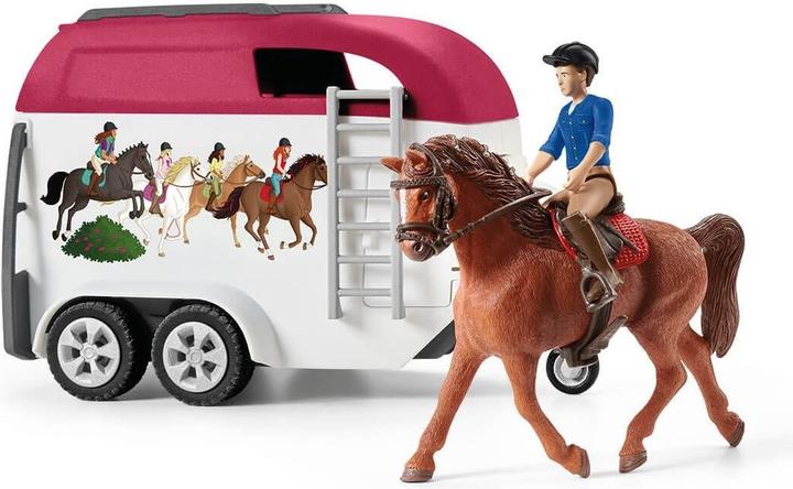 Actual product image Schleich Adventure with car and horse trailer