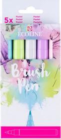 Image du produit Talens Pastel Ecoline Brushpen (Multicolore, 5 x)