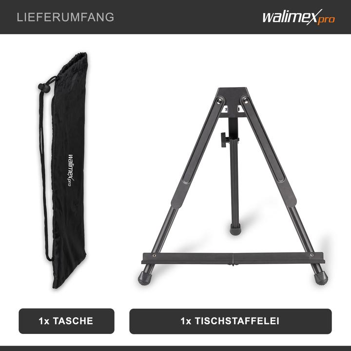 Actual product image Walimex pro Aluminium table easel 40x60cm