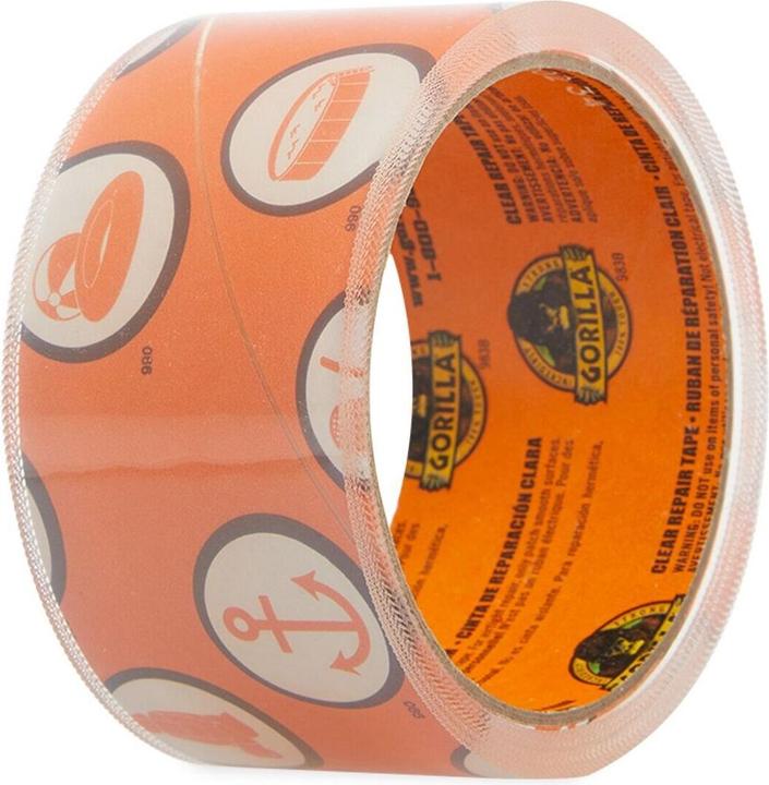 Actual product image Gorilla Tape Crystal Clear 8.2m