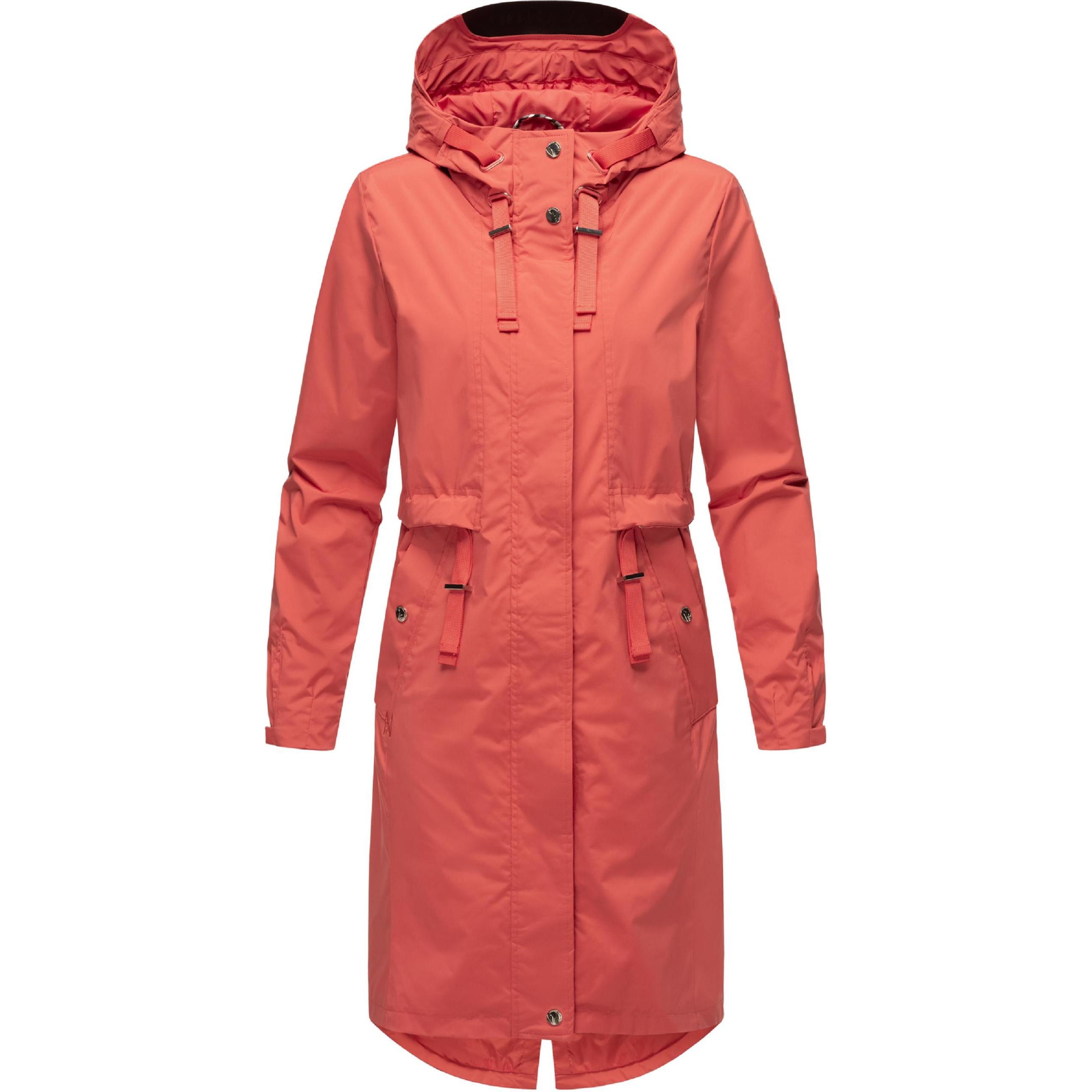 Navahoo, Damen, Jacke, Silberperlee (XL), Rot, XL
