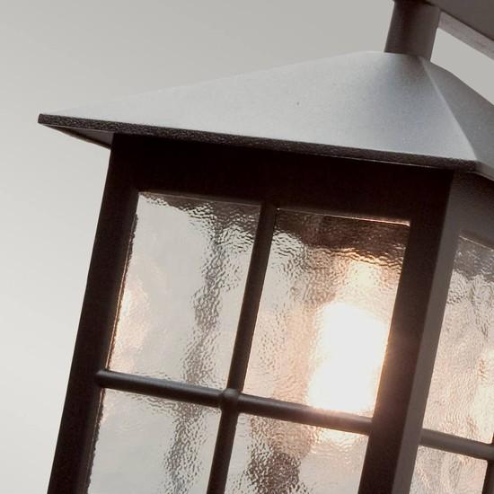 Produktbild Elstead Lighting Winchester Aussen-Wandleuchte E27 40cm Schwarz IP43 (E27, IP43)