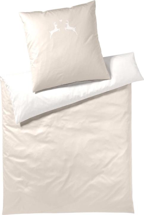Image du produit Elegante Alpenchic Hirsche (Housse de couette, 155x220 cm + 80x80 cm)