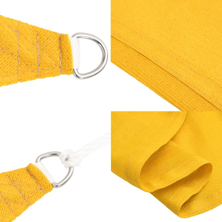 Actual product image VidaXL Sonnensegel 160 g/m² Rechteckig HDPE (4 x 7 m)
