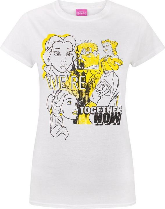 Produktbild Disney Interactive Studios Beauty And The Beast TShirt Together mit BelleMotiv (L)