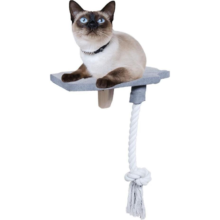 Meilleurs prix pour Default AFP - Skywalk Step In Platform - Wall-mounted cat furniture with rope, Arbre à chat