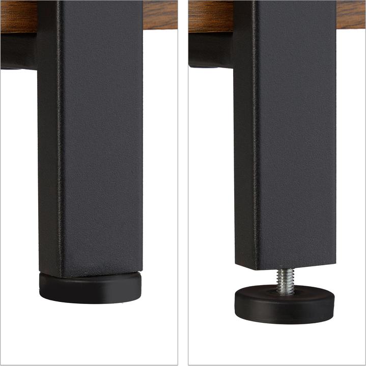 Actual product image Relaxdays Rotating Bookshelf with 12 Slots (105 x 33.5 x 140 cm)