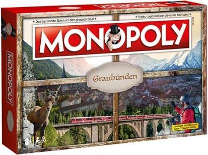 Produktbild Hasbro Monopoly Graubünden (Deutsch, 2 - 6 Spieler)
