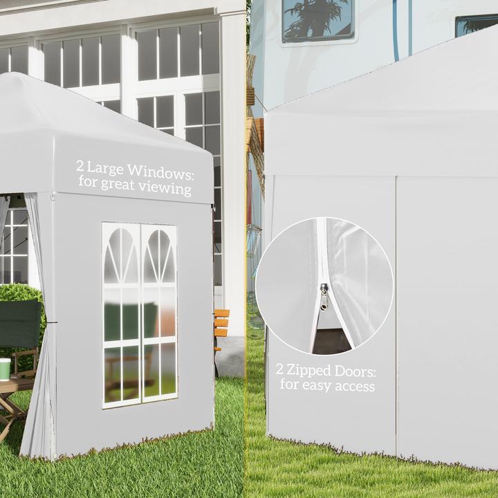 Actual product image Outsunny Pavilion (200 cm, 200 cm)