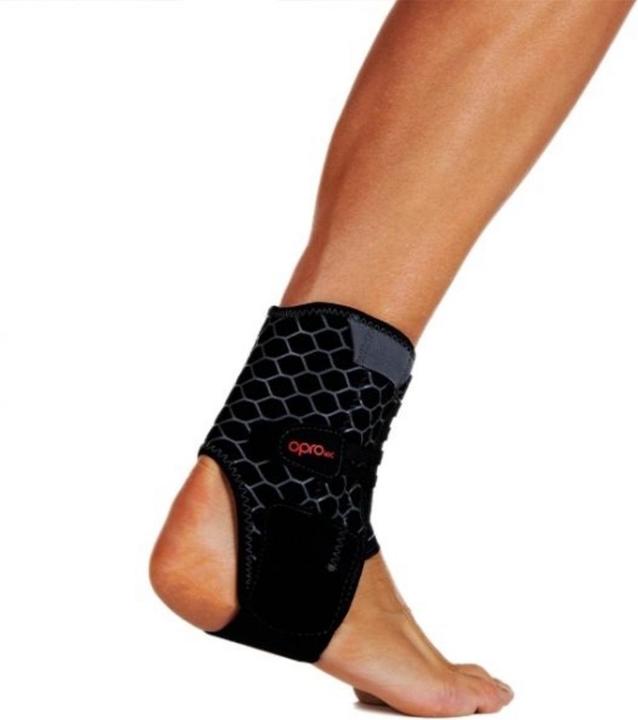 Actual product image Opro Ankle Brace with Bilateral Stablilizer BLK-XL (XL)
