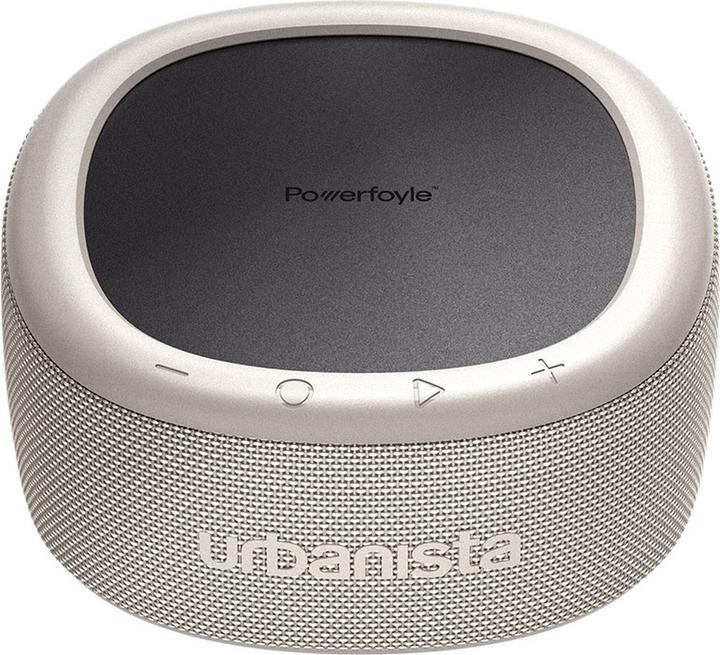 Productafbeelding Urbanista Malibu Woestijngrijze Draagbare Bluetooth Luidspreker met Zonnecel (24 h, Zonnepaneel)