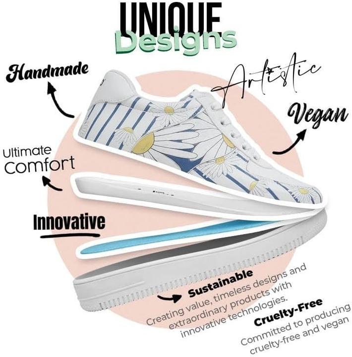 Immagine prodotto Dogo Scarpe da Ginnastica Daisy a Righe (37)