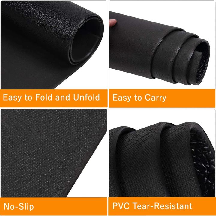 Actual product image Giovara Floor Protection Mat Black (0.60 cm)