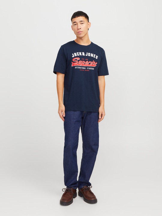 Immagine prodotto Jack & Jones Jjelogo Tee Ss O-Neck 2 Col Ss25 Sn (XXL)