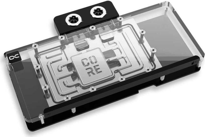 Alphacool Core Geforce RTX 5080/5070 Ti Solid Core (transparent/silber, mit Backplate)
