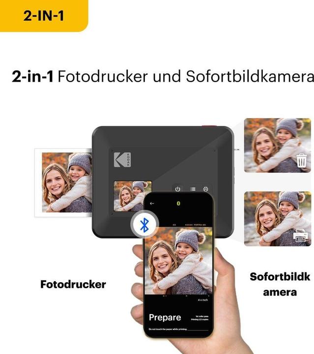 Actual product image Kodak Mini Shot Combo 3 Retro