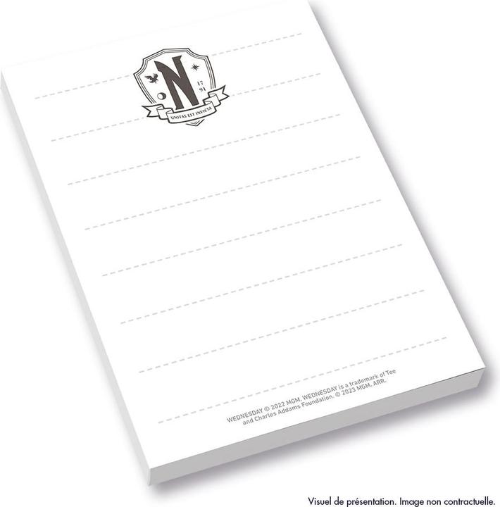 Actual product image Panini Wednesday Gift Set Nevermore Welcome Kit *English Version* (English)