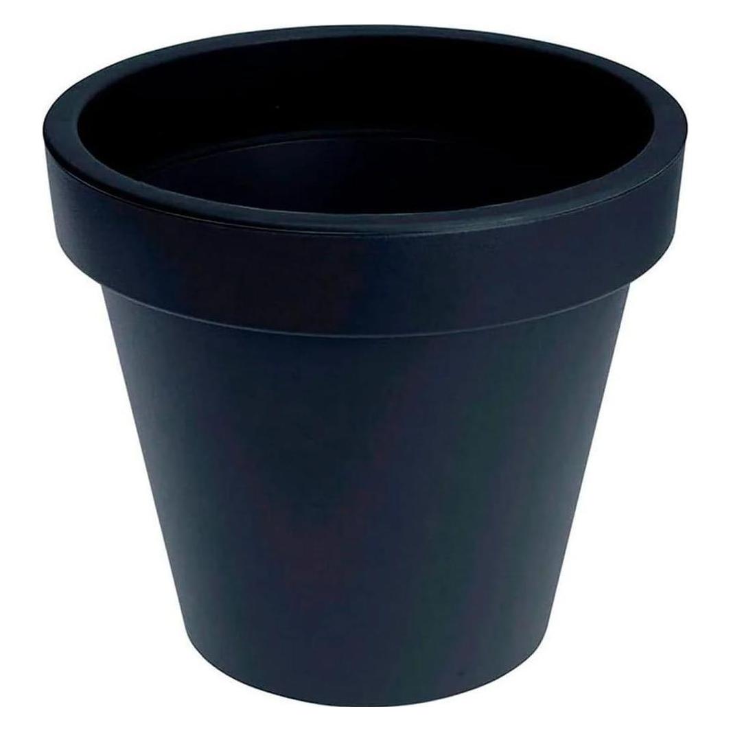 GreenGarden, Bloempot, Plantenbak Bloempot Ø25cm Hoogte 22cm Antraciet