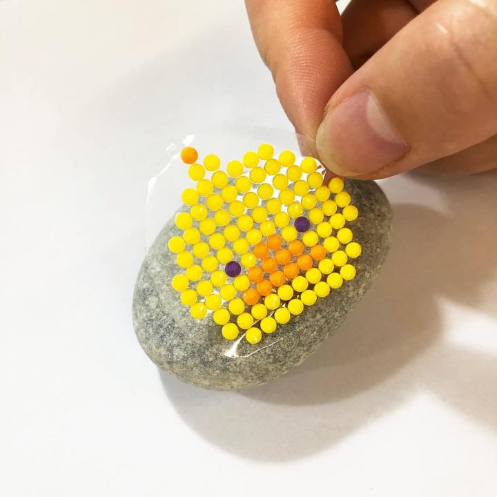 Produktbild Kreativ-Set Steine gestalten mit Diamond Painting