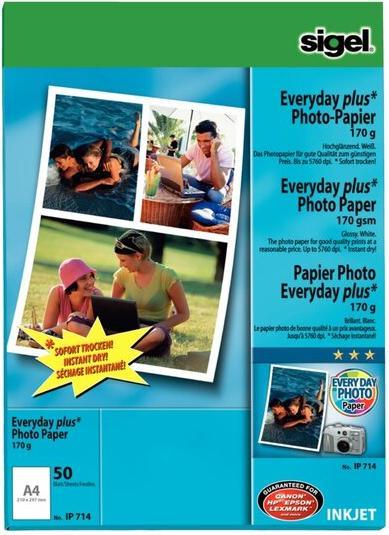 Produktbild Sigel Inkjet Everyday (170 g/m², A4, 50 x)