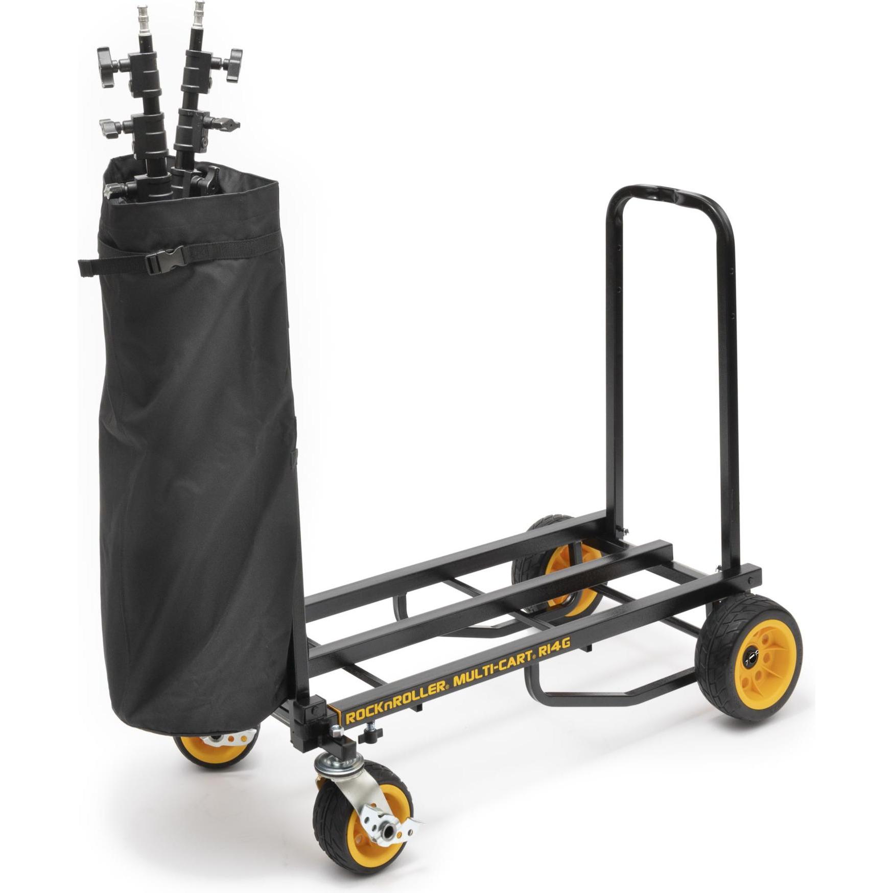 RocknRoller Rock N Roller - RSA-HBR14 - Handle Bag With Rigid Bottom (fits R14, R16, R18) (Accessori), Bauletti + Case audio