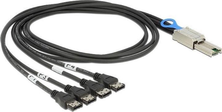 Image du produit Delock 83064, mini SAS 26 Pin vers 4 x eSATA (100 cm, eSATA, SAS)