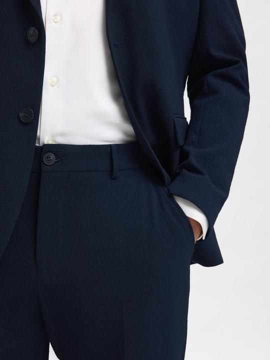 Produktbild Selected Slim Fit Seersucker Anzughose (48)