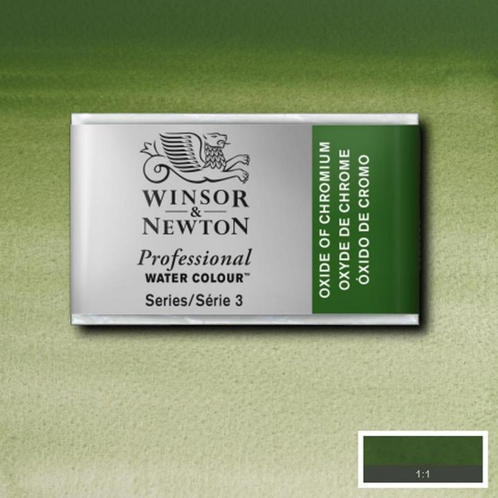 Actual product image Winsor & Newton Watercolour Artists (Green)