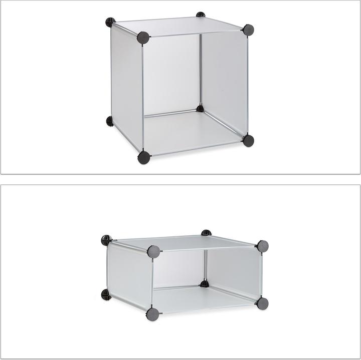 Immagine prodotto Relaxdays Scaffale 4 scomparti (74,5 x 37 x 56 cm)