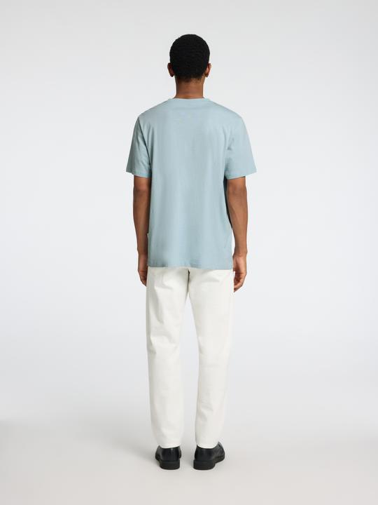 Image du produit Selected T-shirt en coton filé flamme (M)