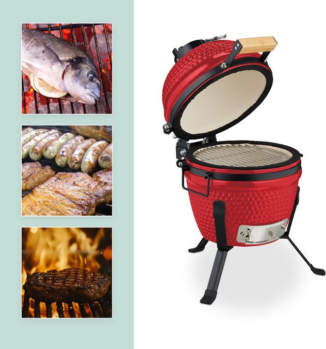 Produktbild Relaxdays Kamado-Grill (260 mm)