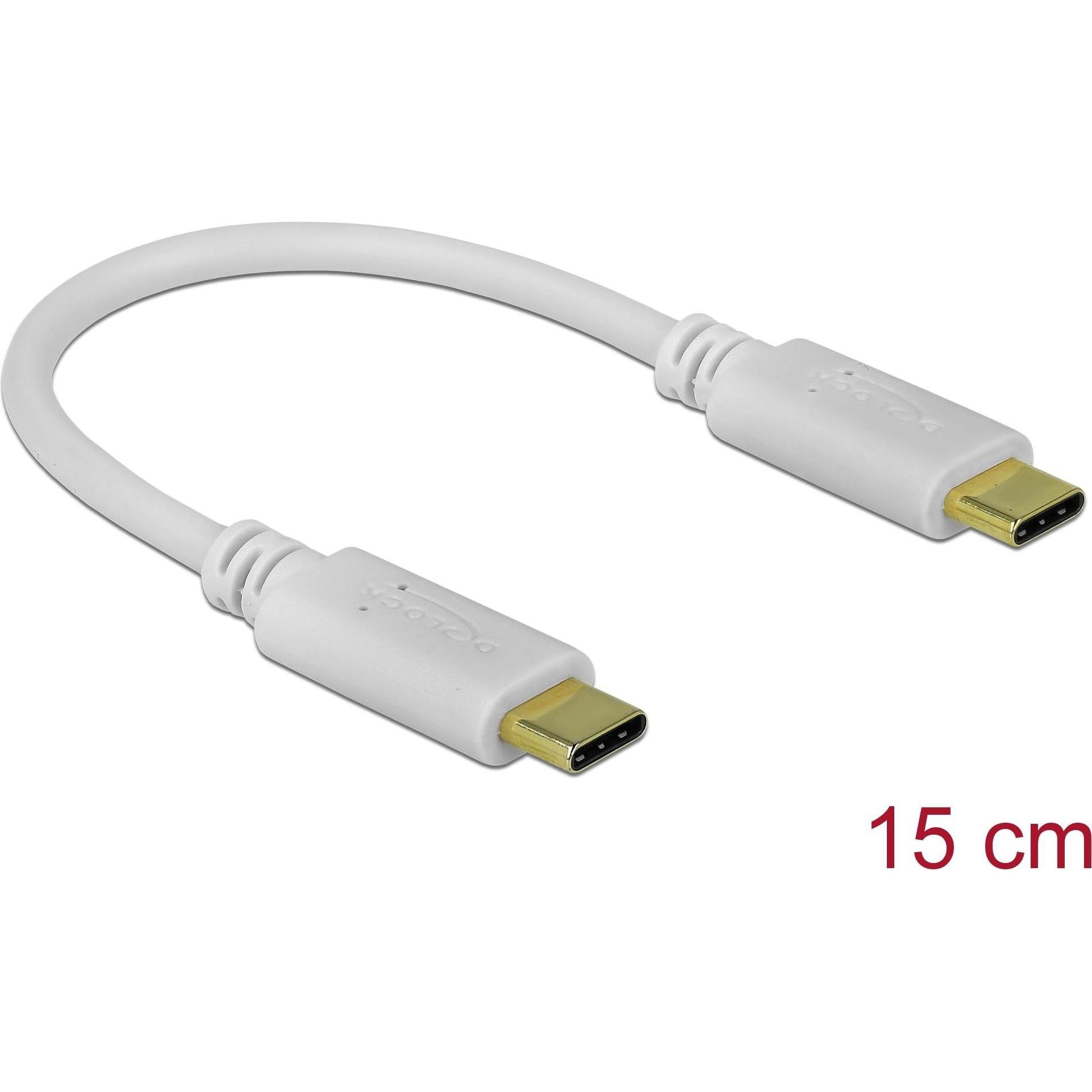 Thumbnail - Delock USB Typ C – USB Typ C (0.15 m, USB 2.0), USB Kabel