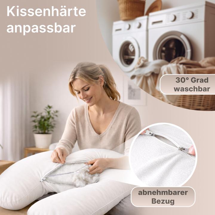 Produktbild Eloneo Seitenschläferkissen mit Bezug