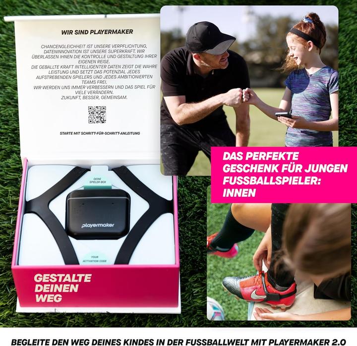 Actual product image Playermaker Smarter Fussballtracker Medium Kit