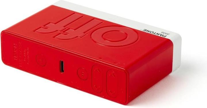 Image du produit Lexon Digitalwecker Flip Classic Pantone Red 2035