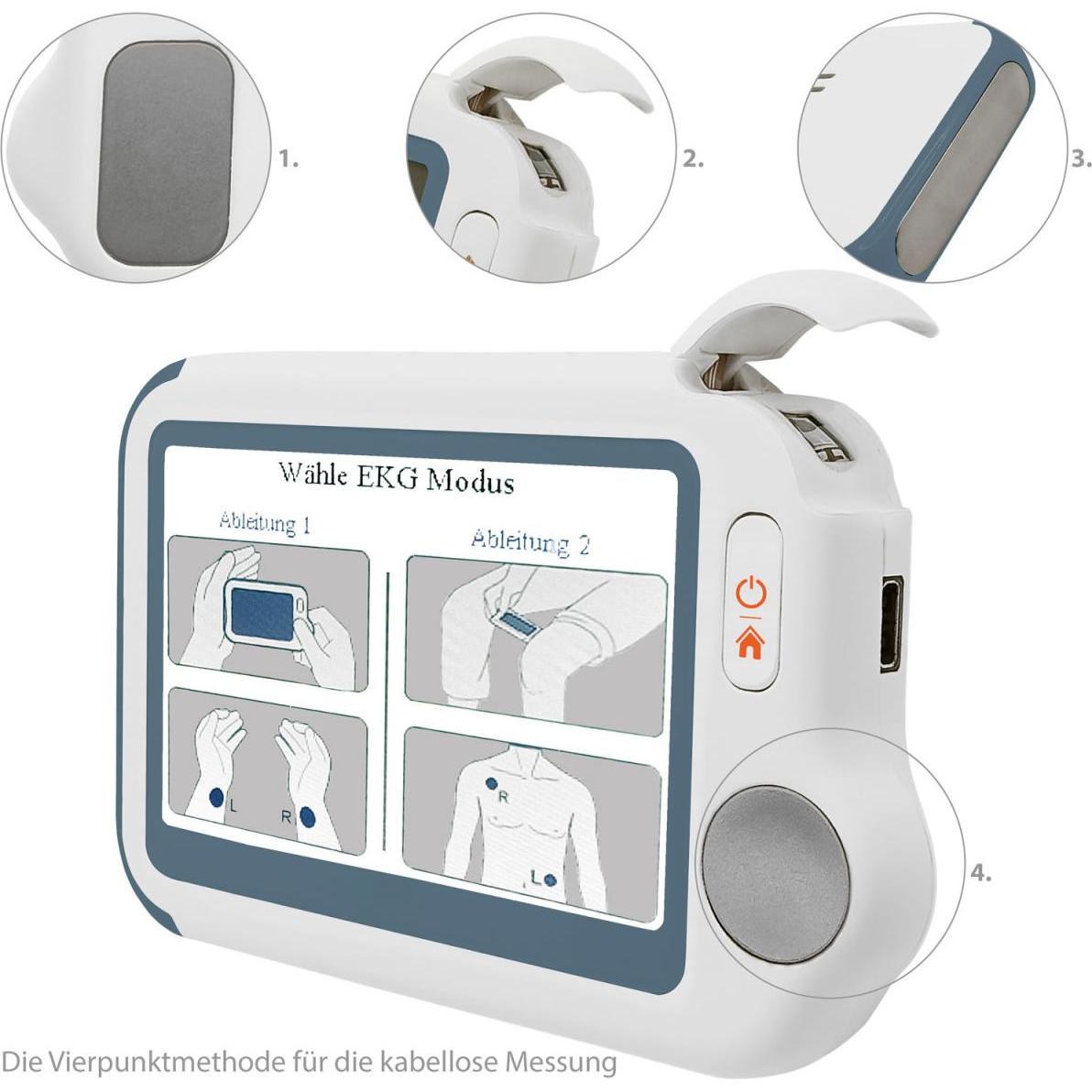 Thumbnail - Pulox, Pulsoximeter + EKG, Checkme Lite