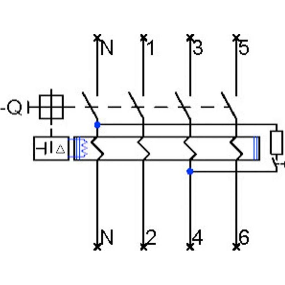 Thumbnail - Siemens, Schutzschalter, FI Typ 25A Npol. 30mA 400V 4TE