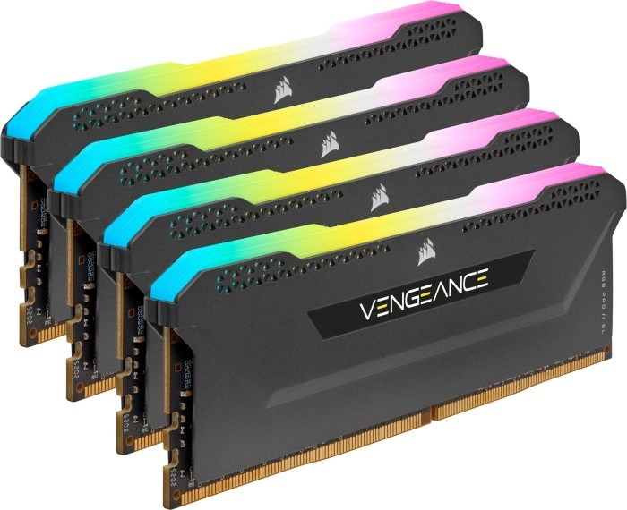 Actual product image Corsair Vengeance RGB Pro SL (4 x 8GB, 3600 MHz, DDR4-RAM, DIMM)