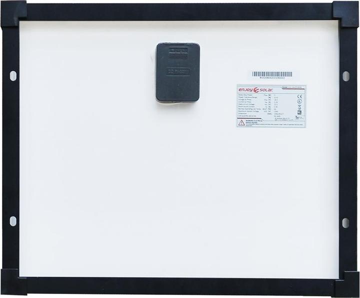 Produktbild Enjoy solar Monokristallines Solarmodul 20W/12V (20 W, 1.60 kg)