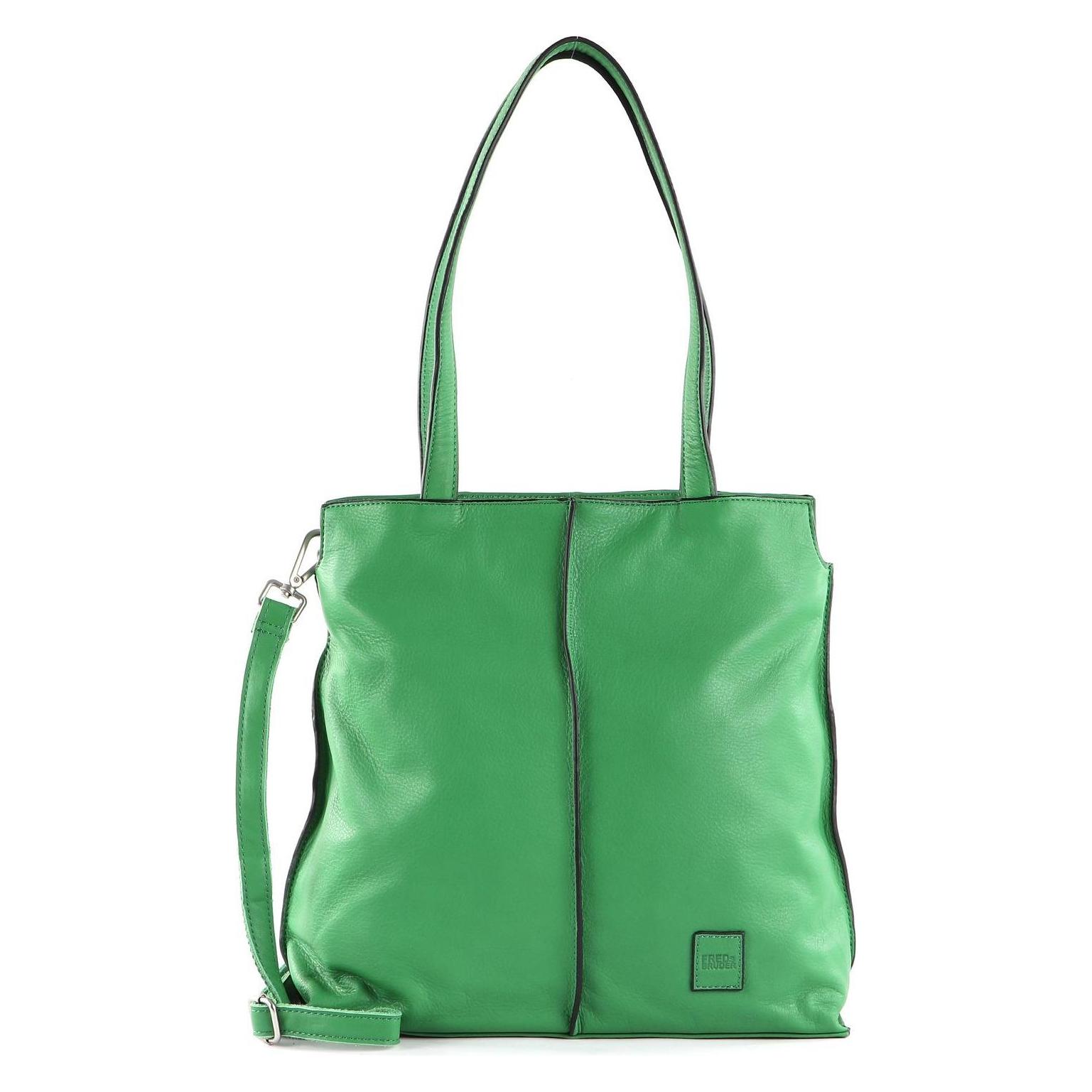 FredsBruder, Damen, Tasche, Fb Shopper, Grün