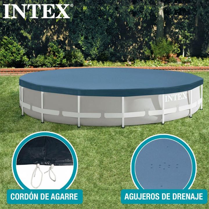 Immagine prodotto Intex Poolabdeckung 28030 METAL FRAME 305 x 25 x 305 cm