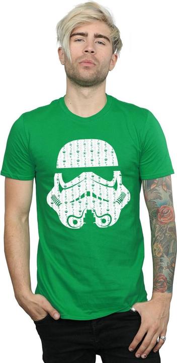 Produktbild Star Wars Christmas Stormtrooper Helmet TShirt (S)