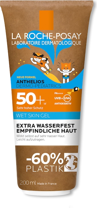 La Roche Posay Dermo Wet Skin Gel LSF 50+ (Sonnenlotion, SPF 50+, 200 ml, 217 g)