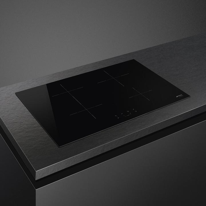Productafbeelding Smeg Universele SI1B2742D Zwarte Kookplaat Van (75 cm, Inductiekookplaat)