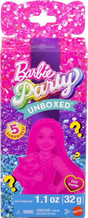 Produktbild Barbie Chelsea Party Unboxed Glam Party Series Asst.
