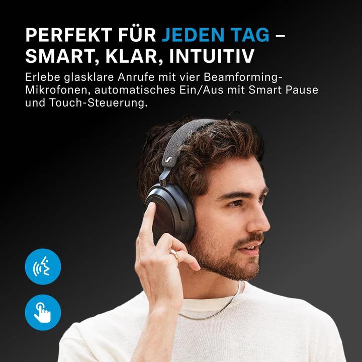 Productafbeelding Sennheiser Momentum 4 (Actieve ruisonderdrukking, 60 h, Bedraad, Draadloze)