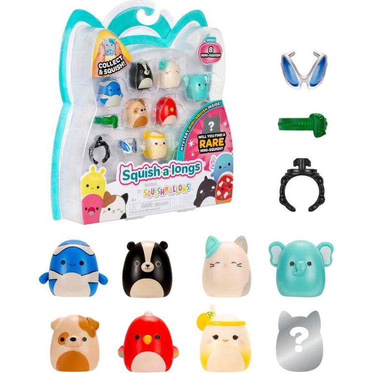 Jazwares Squish-a-longs 2,5 cm 8-pak S3 - Variant 4