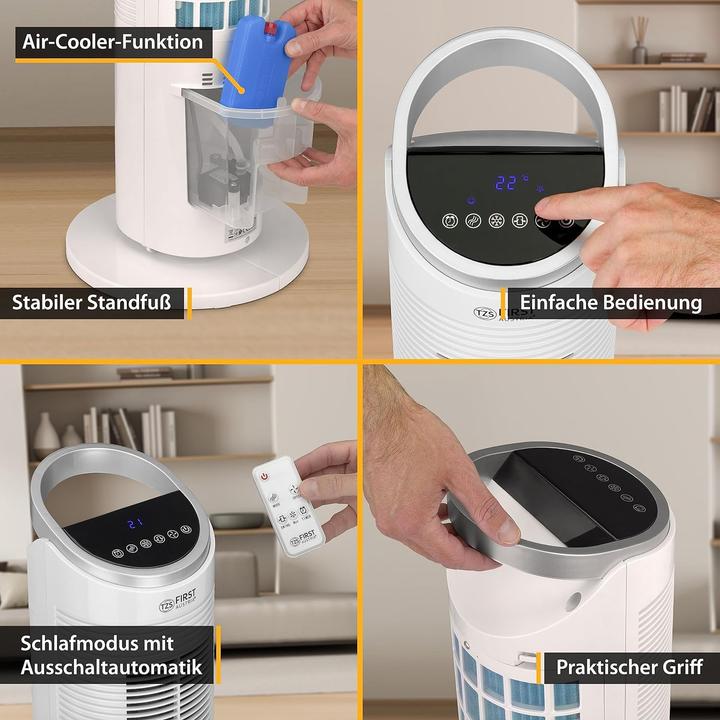 Actual product image TZS First Austria Tower fan FA-5560-4 (53 dB)