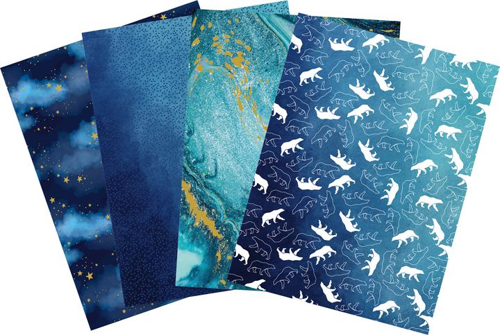 Actual product image Décopatch Halloween wrapping paper (20 g/m², 4 x)