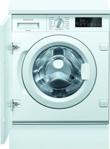 Actual product image Siemens iQ700 WI14W442 Washing Machine Built-in Front Loader C (8 kg, Left)